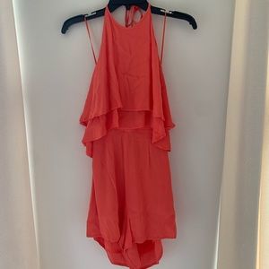 Astr Romper Open Back